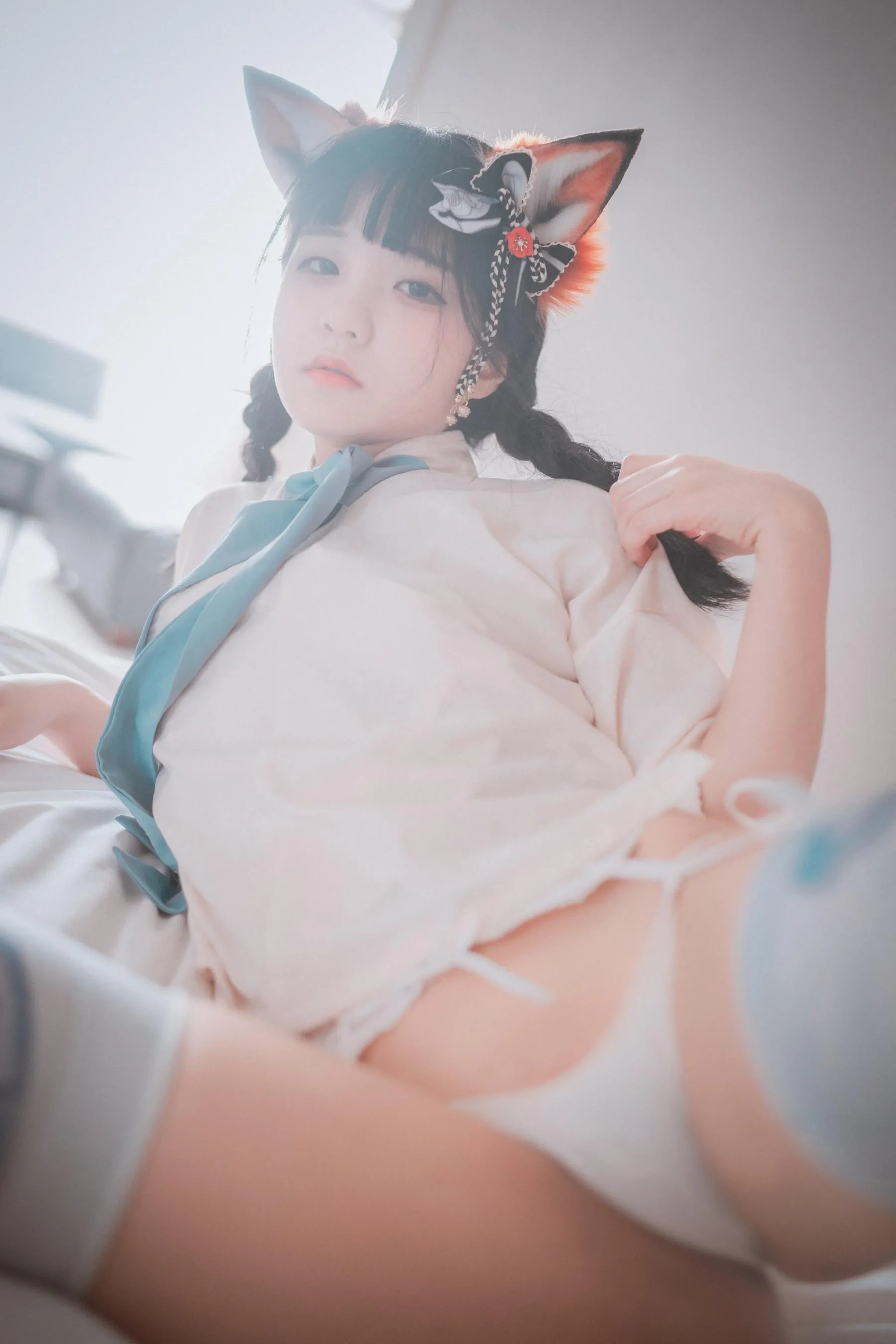 Jenny 정제니 – NO.10 [DJAWA] Kitune in Hanfu [51P]插图6